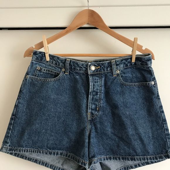Halogen Button Fly Jean Shorts* - Picture 1 of 4